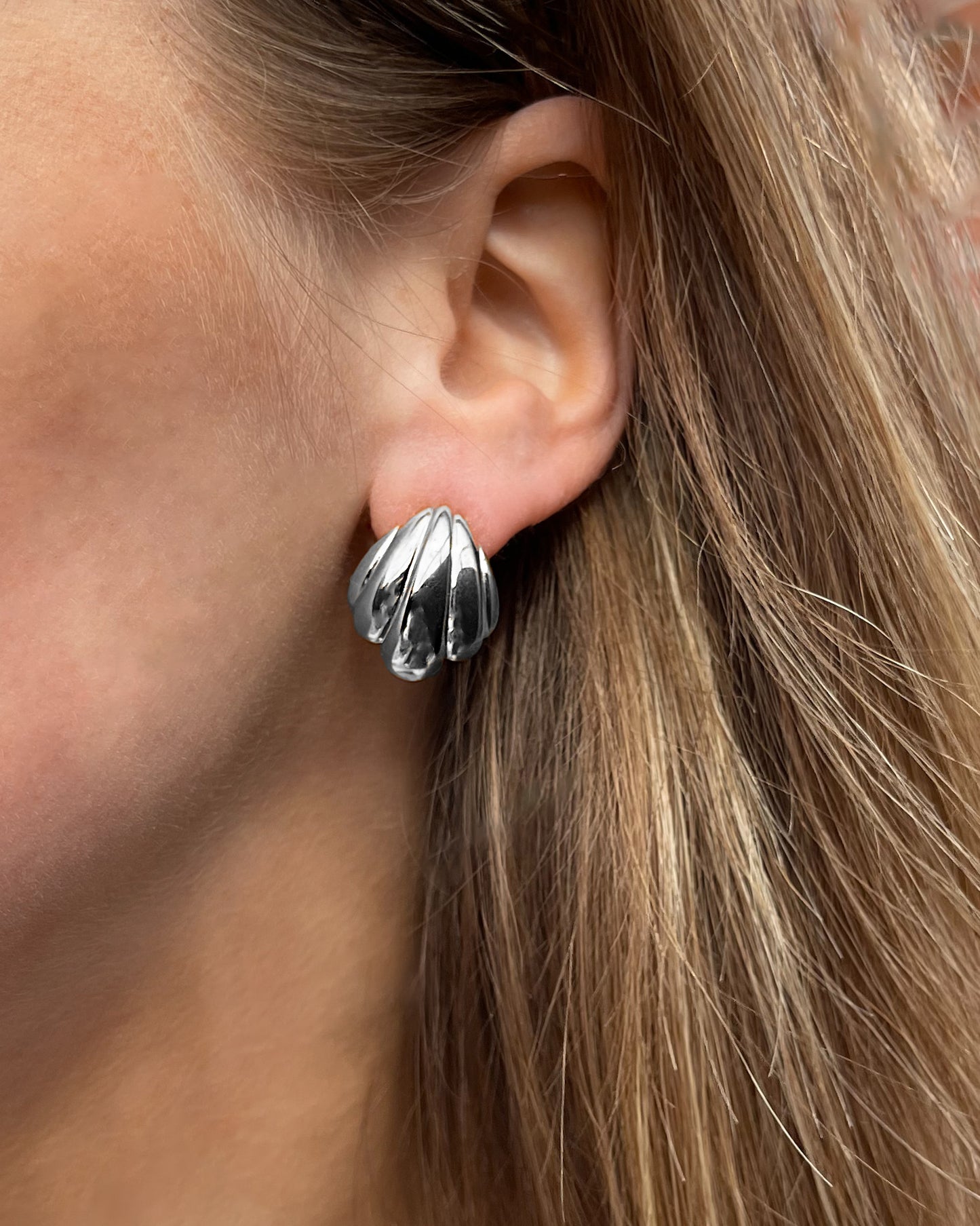 Ohrstecker Shell