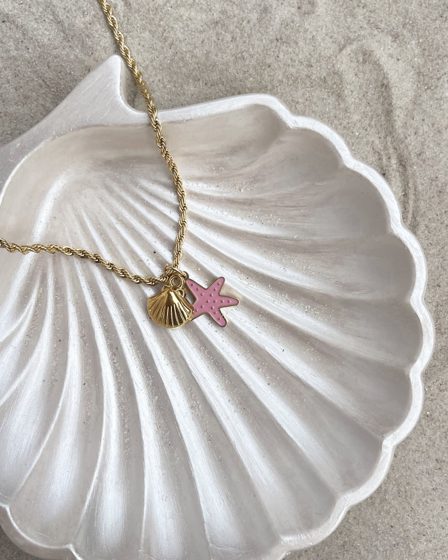 Charm Starfish Pink
