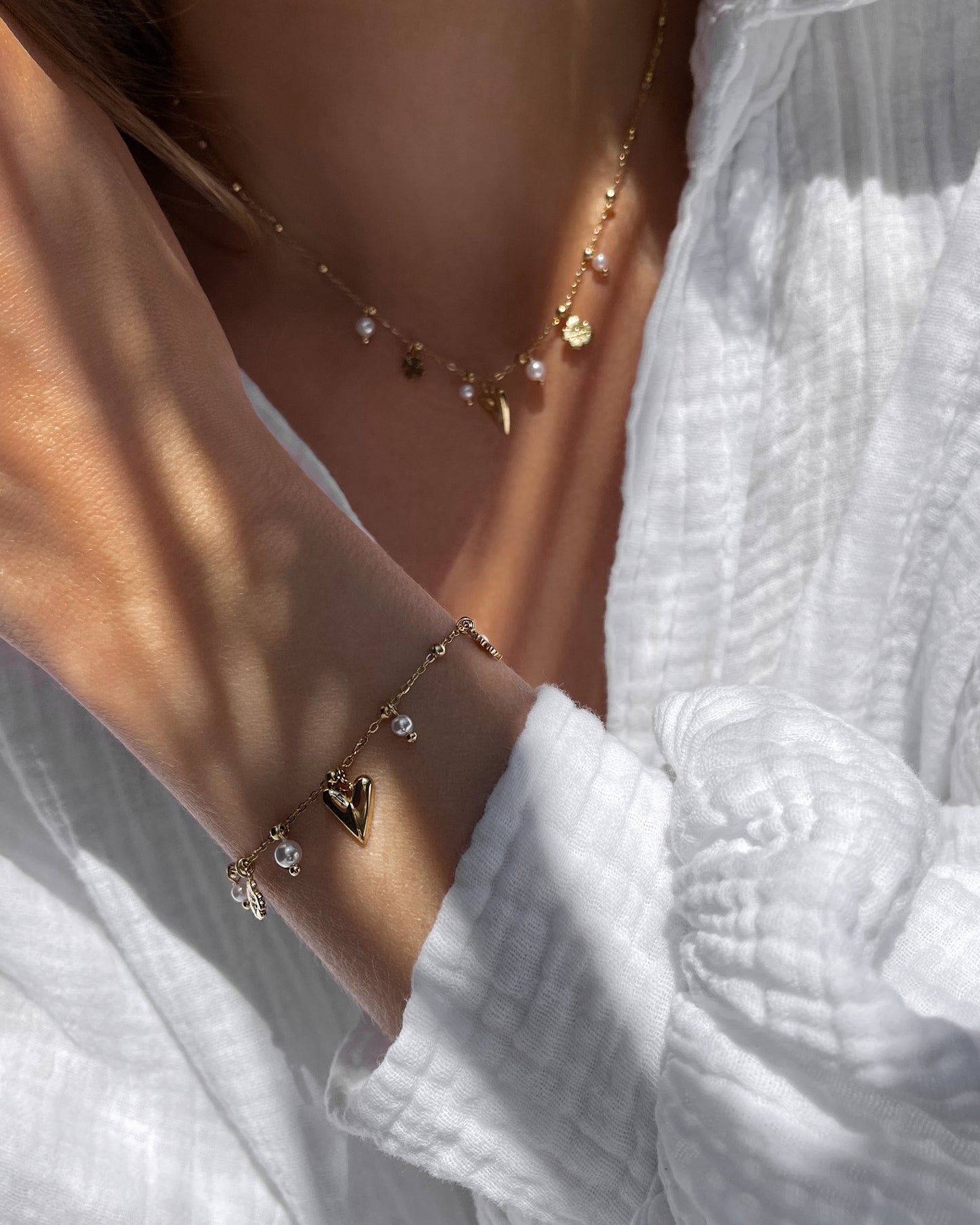 Armband Pure Heart with Charm's