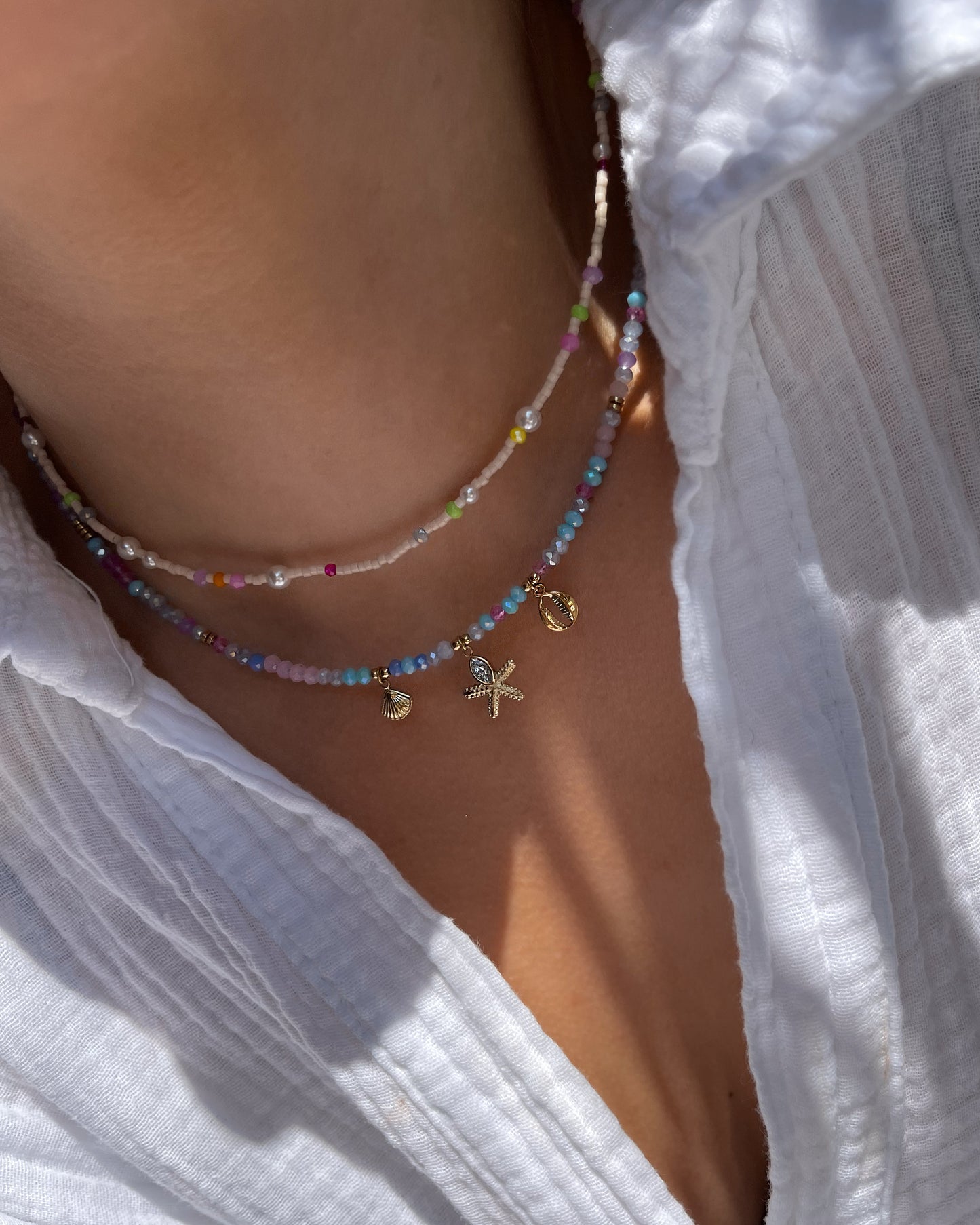 Halskette Pastell Pearls
