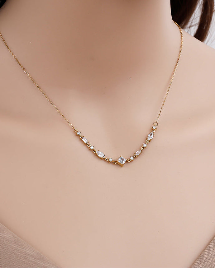 Halskette Golden Spark