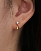 Ohrstecker Sparkly Drop