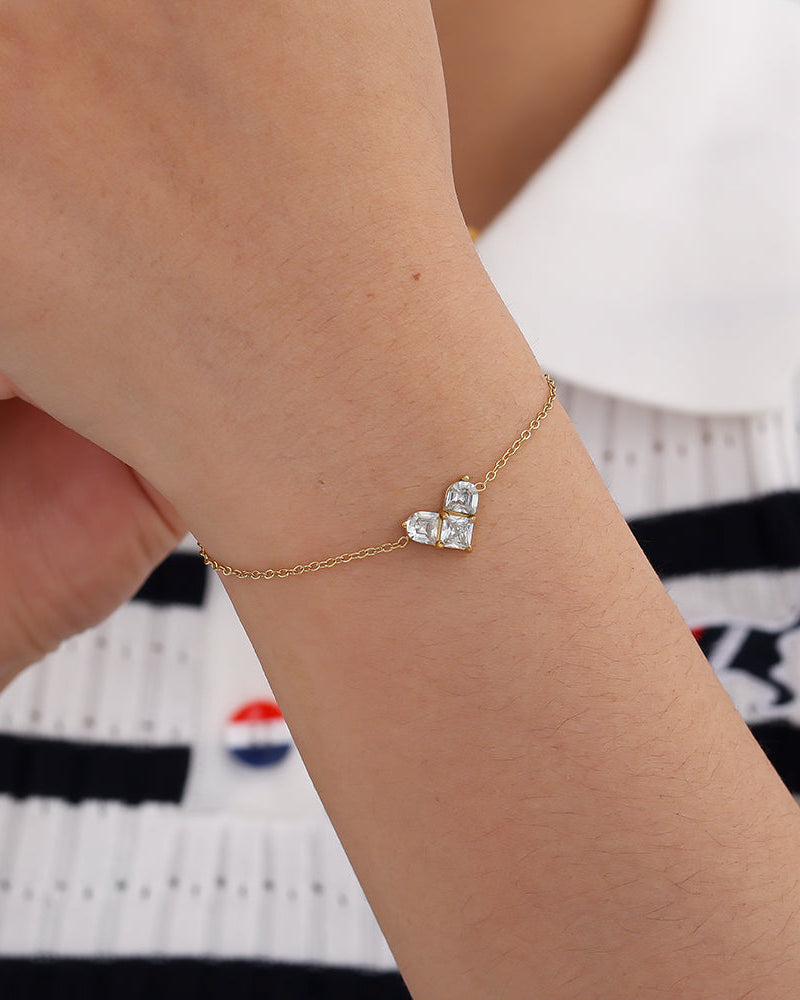 Armband Sparkly Heart