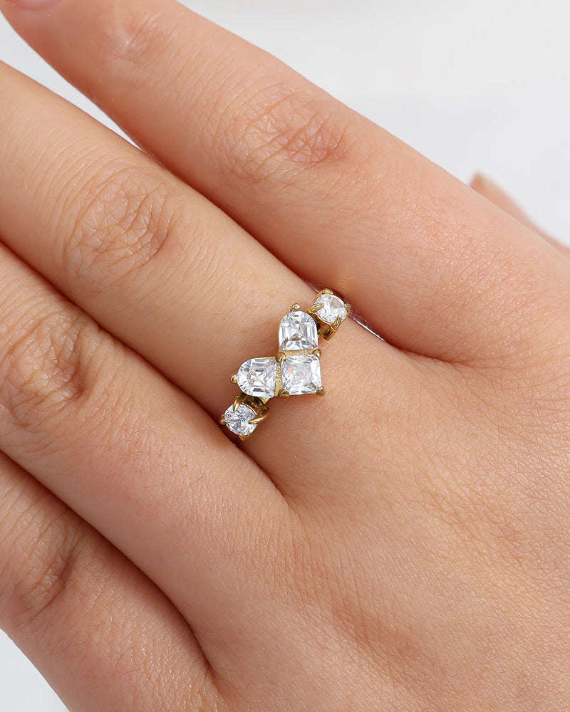 Ring Sparkly Heart