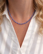 Handmade Perlenkette | Deep Blue