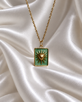 Charm Sacred Heart | Grün