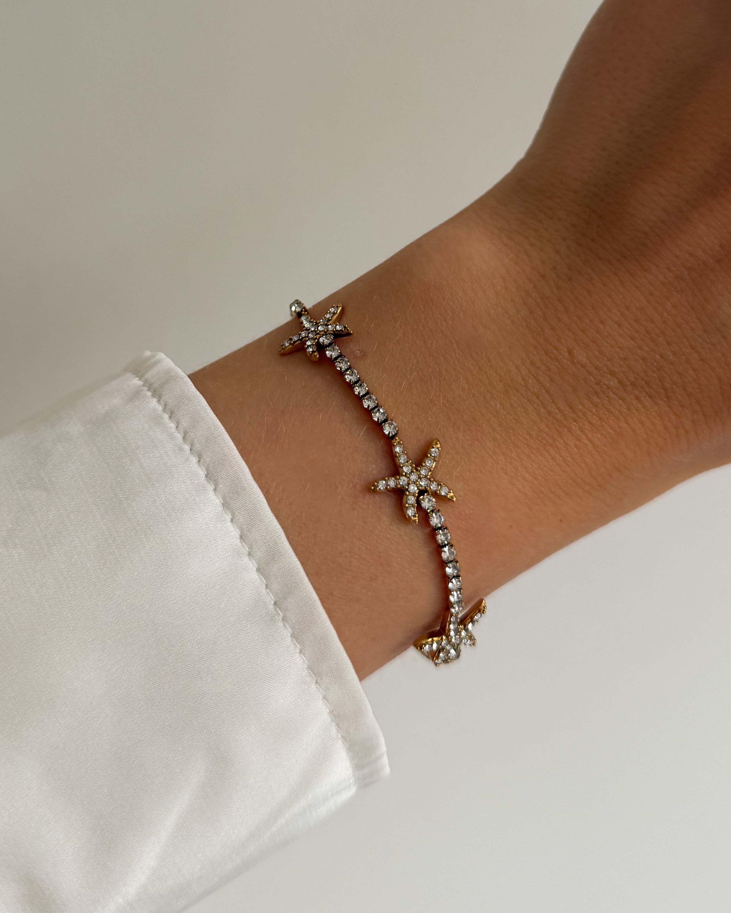 Armband Sparkling Starfish