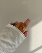 Ring Golden Petal
