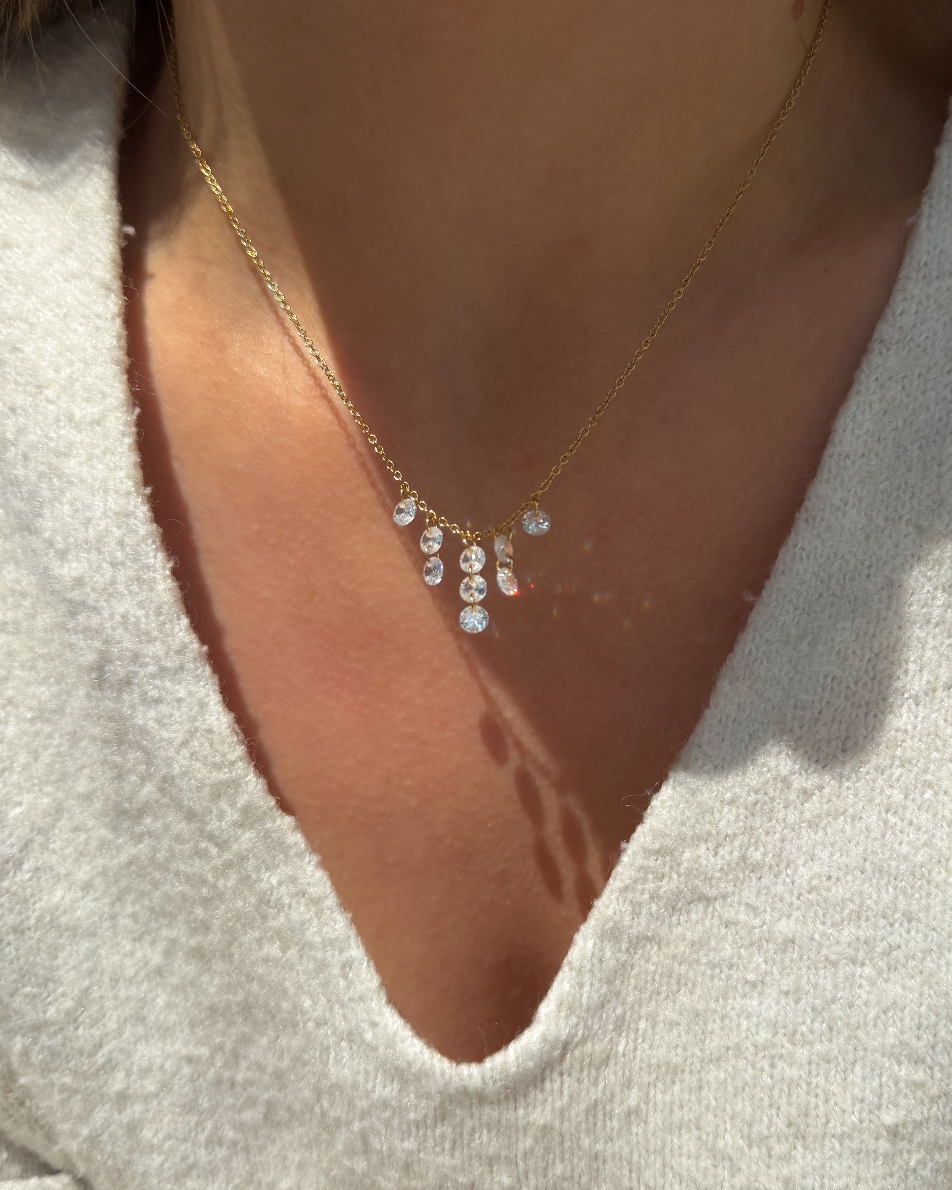 Halskette Crystal Glow