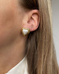 Ohrstecker Pearl Heart