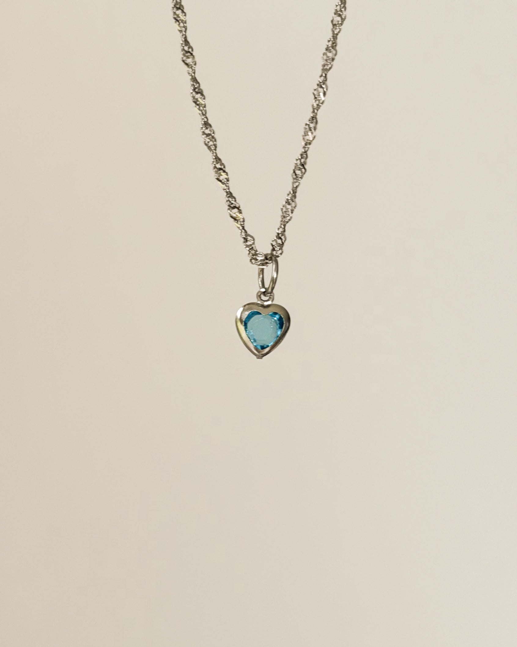Charm Blue Glass