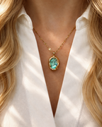 Halskette Vintage Abalone Shell