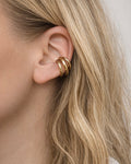Earcuff Golden Triple