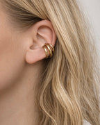 Earcuff Golden Triple