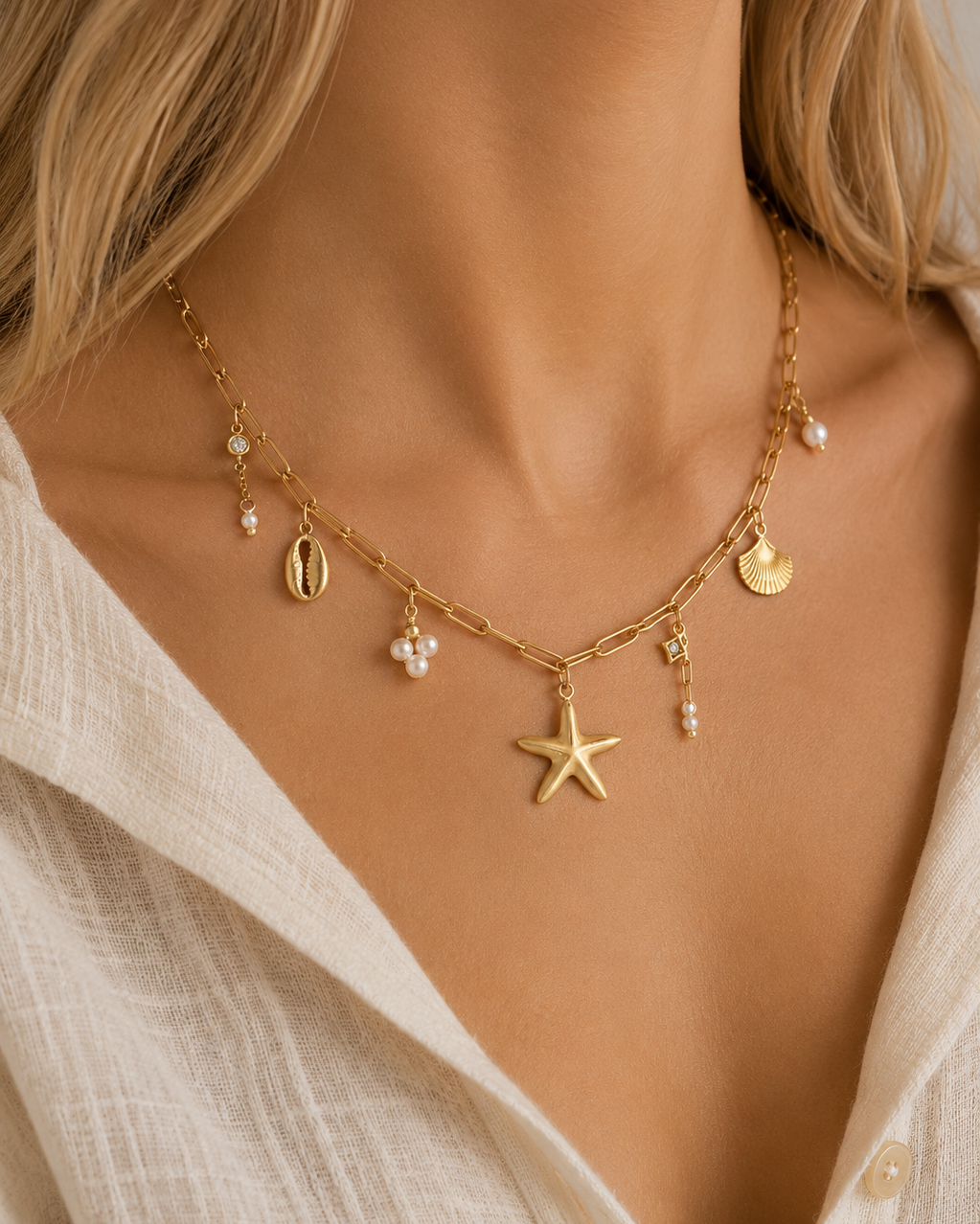Halskette Ocean Pearl Treasure