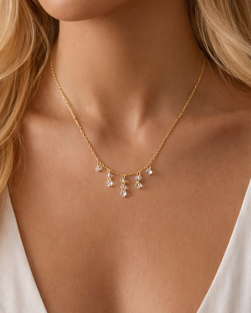 Halskette Crystal Glow