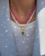 Handmade Perlenkette | Sunset Pop