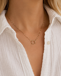 Halskette Crystal Charm