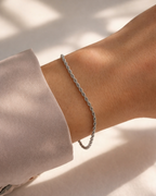 Stainless Steel Bracelet ''Leave''