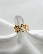 Ring Golden Petal