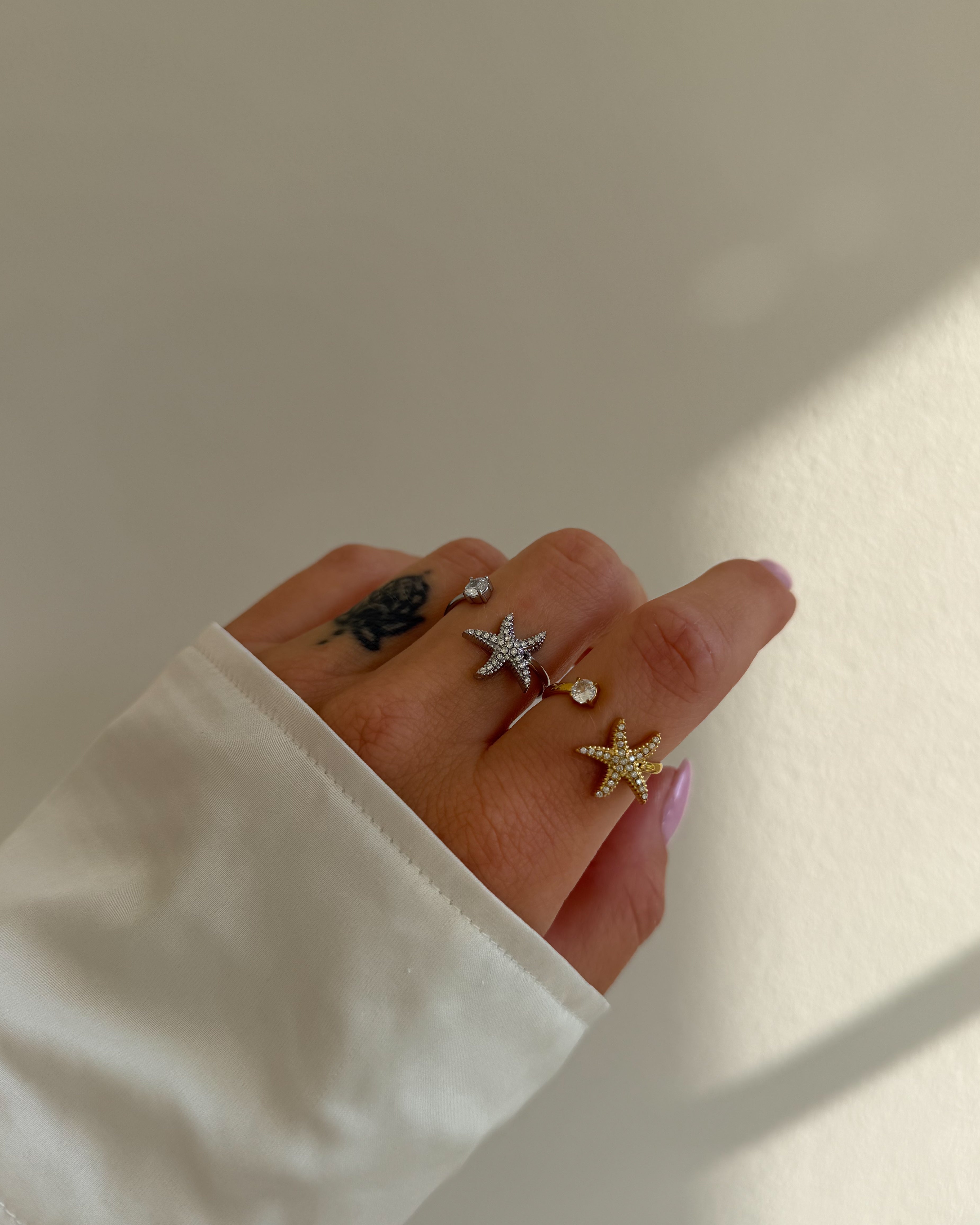 Ring Starfish Crystal