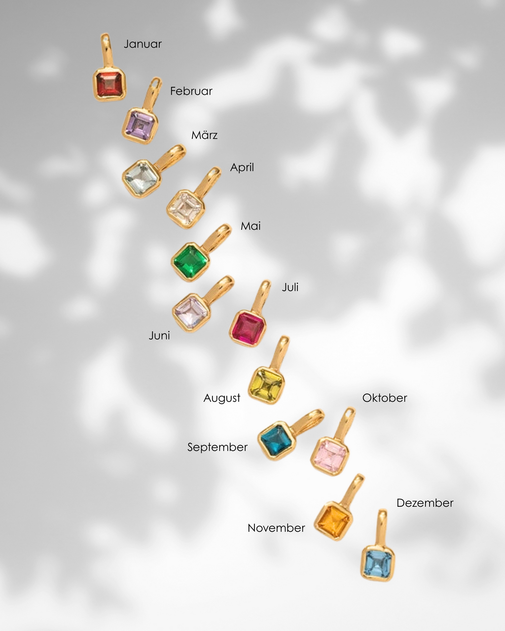 Charm Birthstone Glow