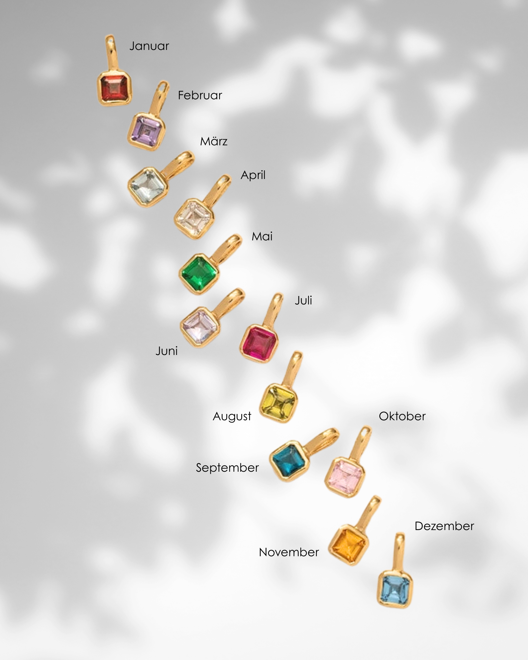 Charm Birthstone Glow