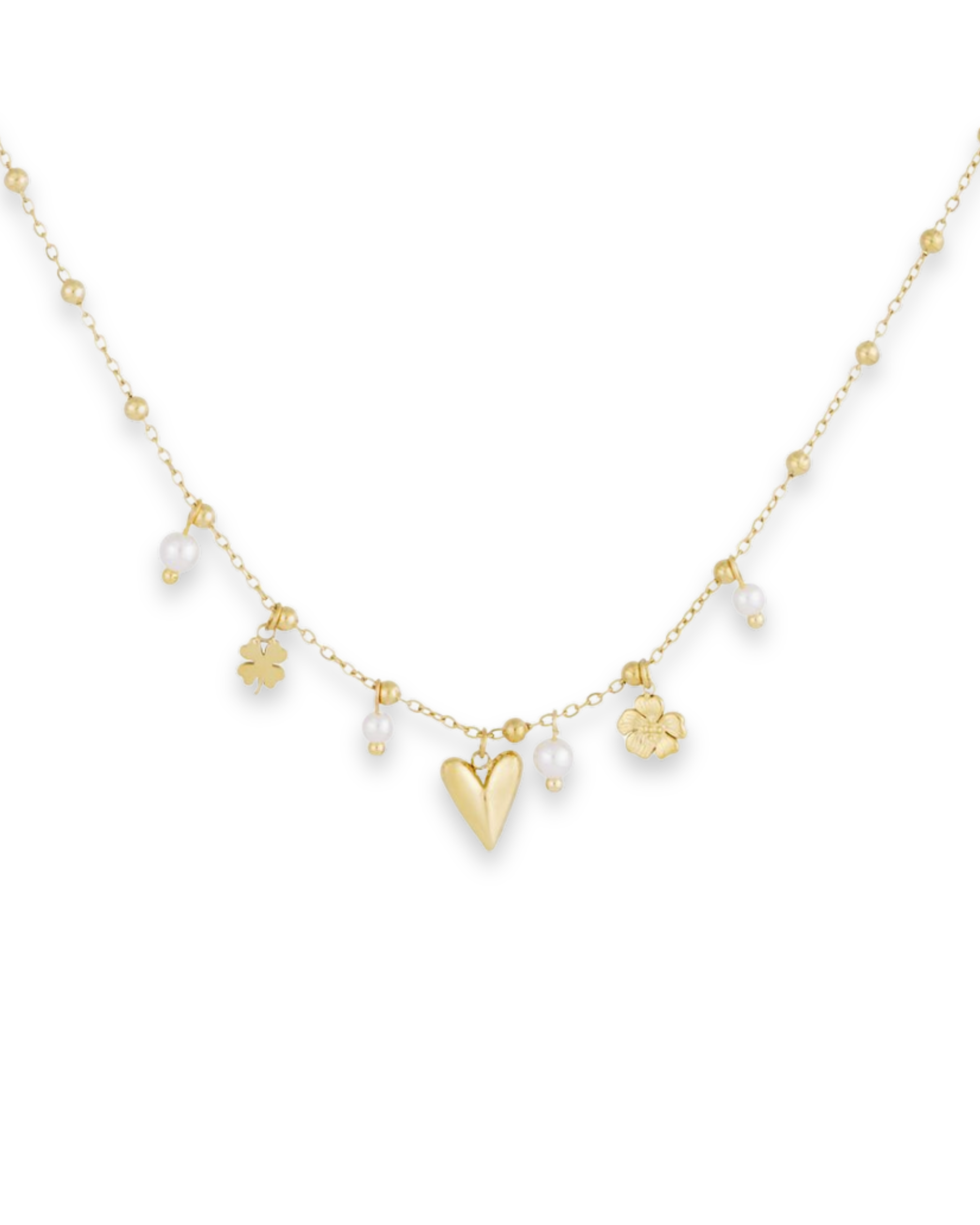 Halskette Pure Heart with Charm's