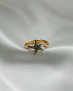 Ring Starfish Sparkle
