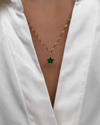 Charm Emerald Bloom