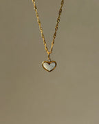 Charm Pearl Heart