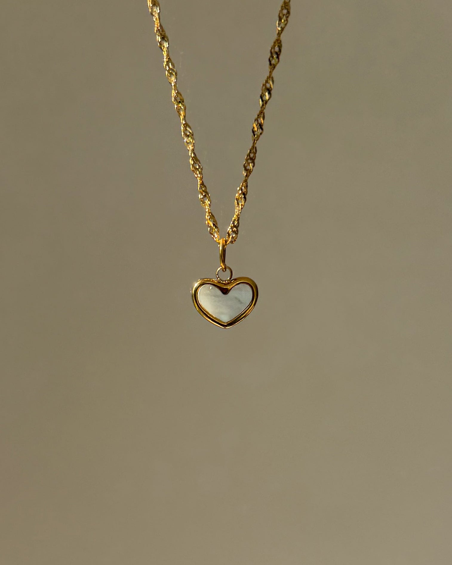 Charm Pearl Heart