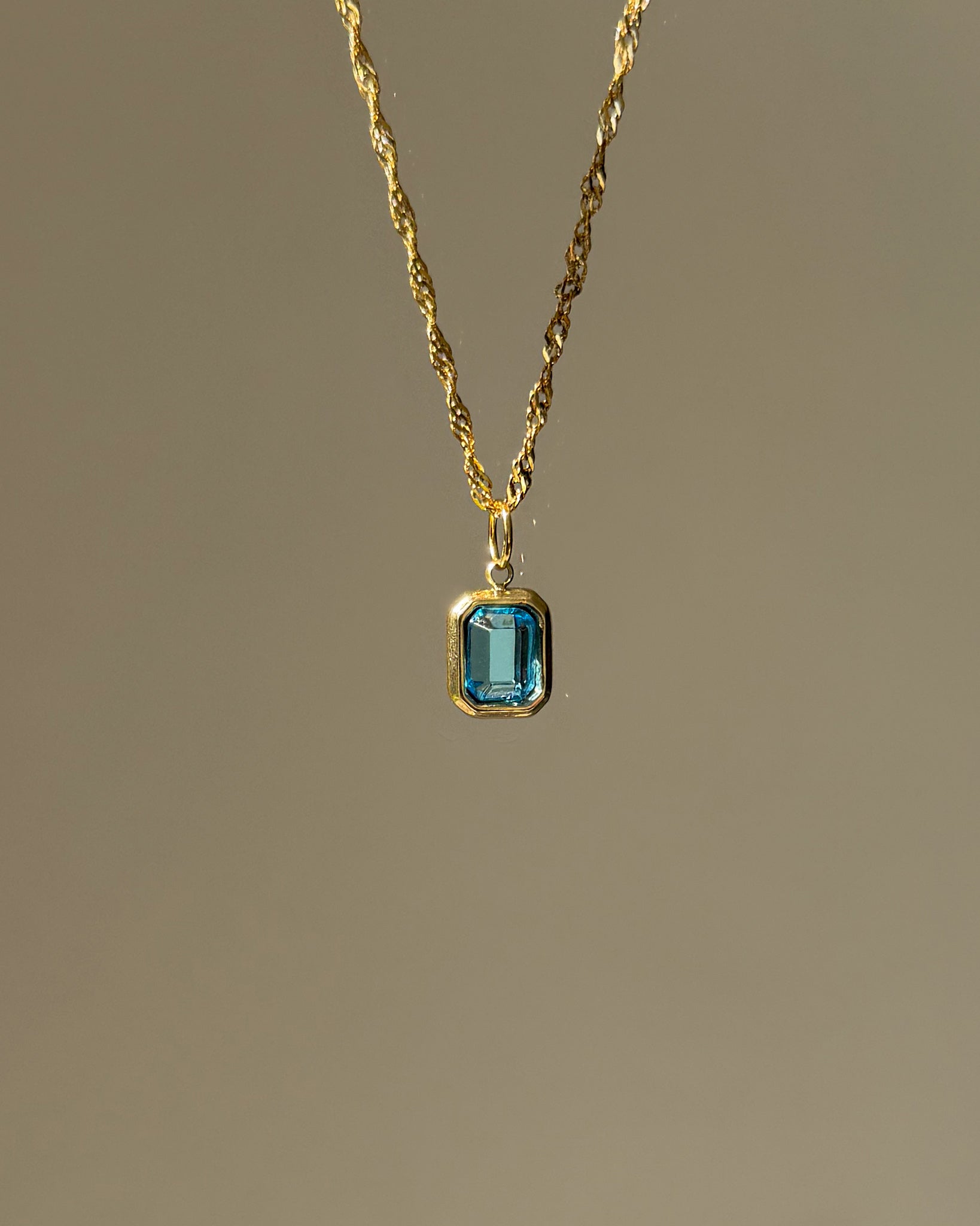Charm Blue Gem