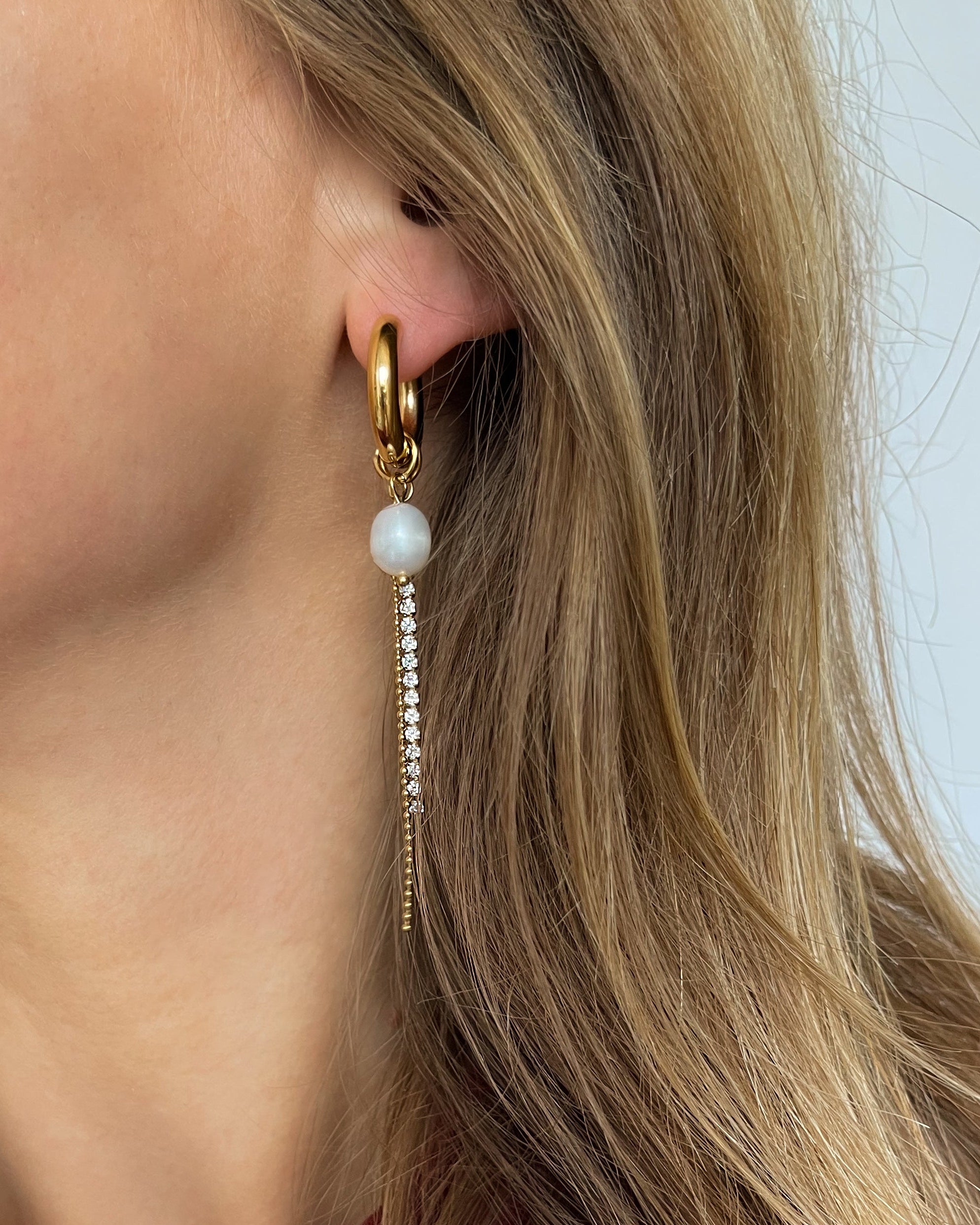 Ohrringe Snowfall Elegance