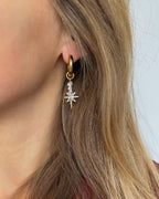 Ohrringe Frosted Star