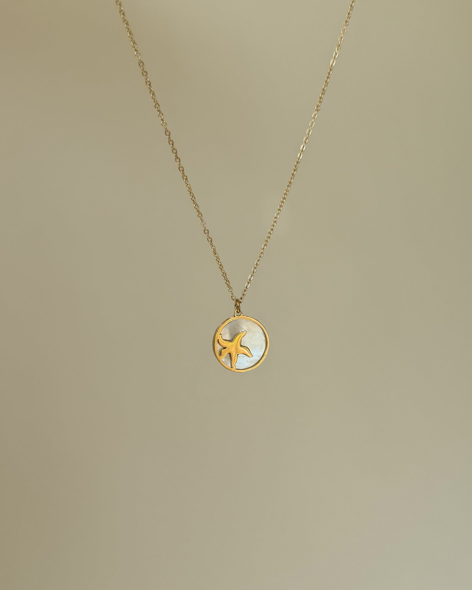 Halskette Starfish Pearl