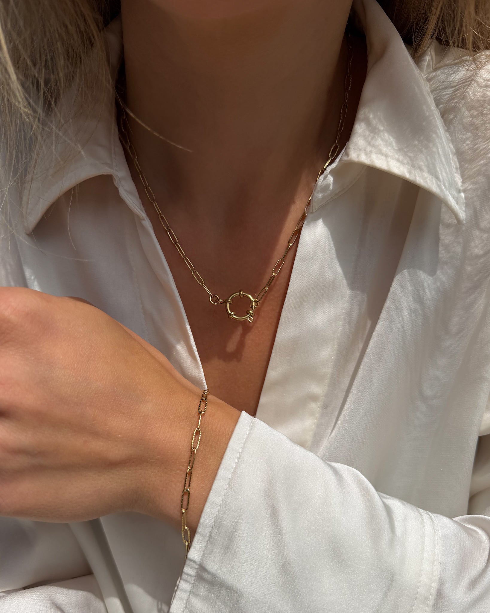 Halskette 2in1 Endless Link (Kette & Armband)