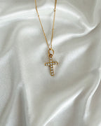 Charm Crystal Cross