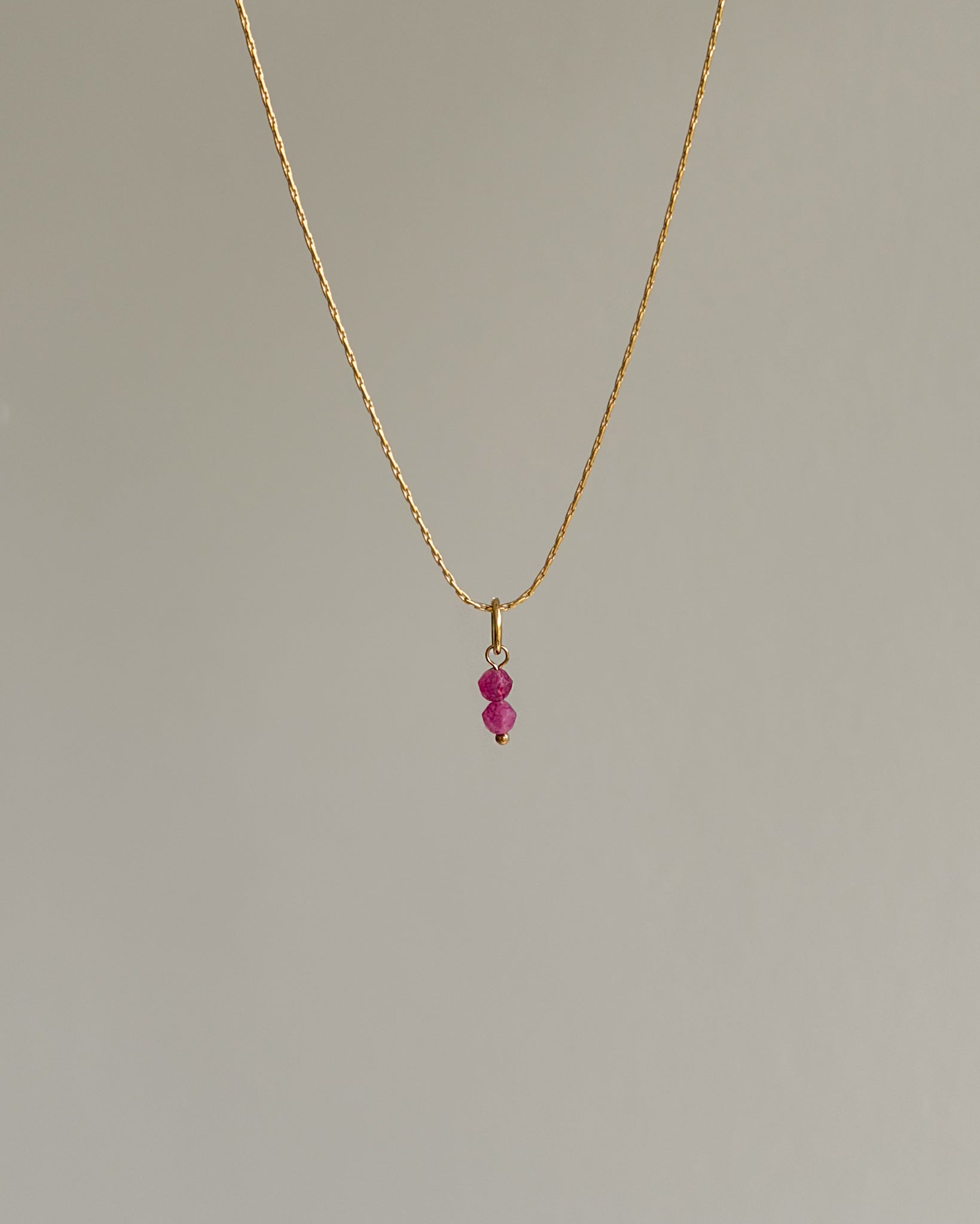 Charm Pink Gem