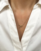 Halskette Golden Bow