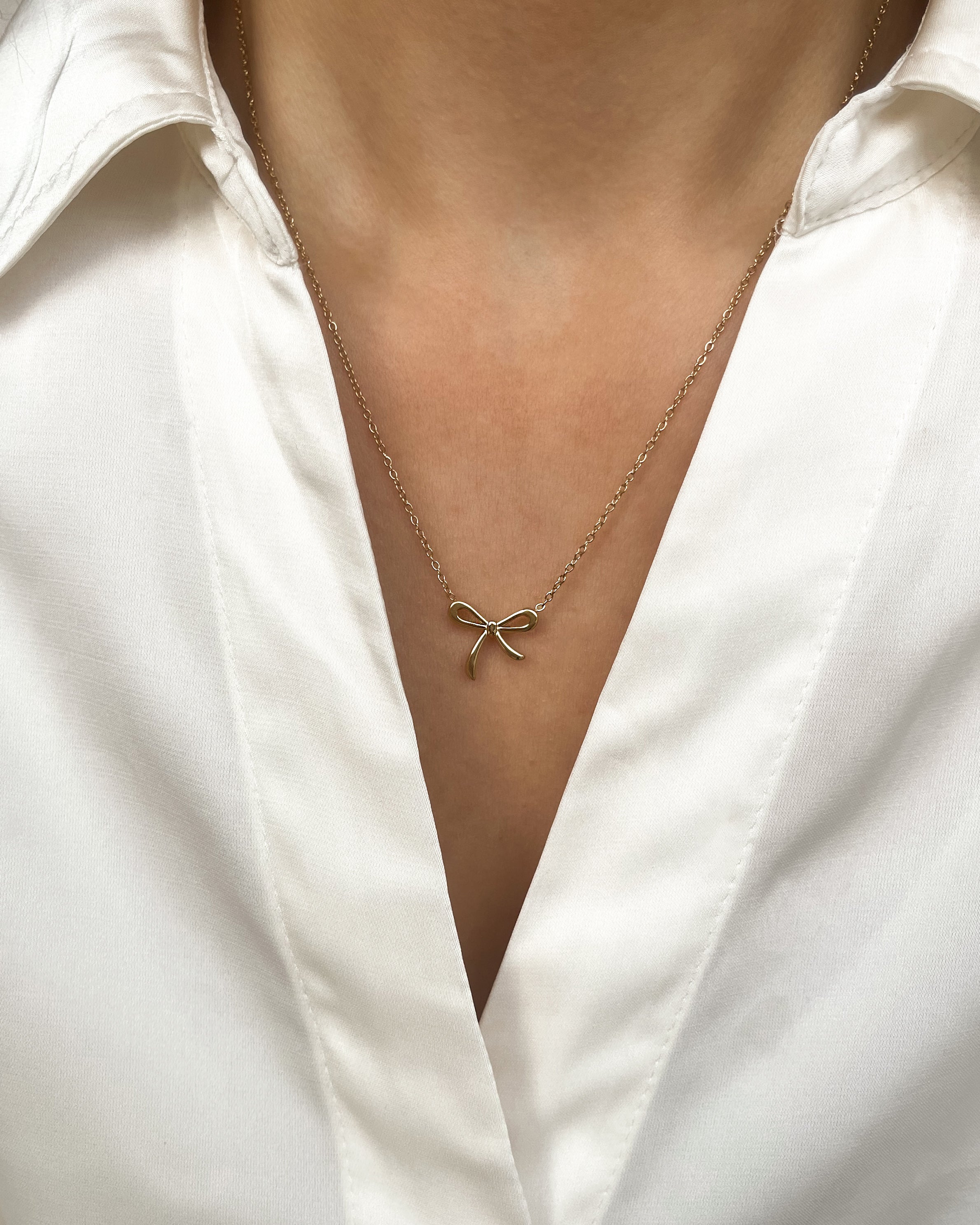 Halskette Golden Bow