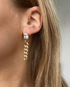 Ohrringe Golden Chain Drop
