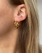 Ohrstcker Golden Waves