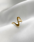 Ring Golden Wave