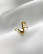 Ring Golden Wave