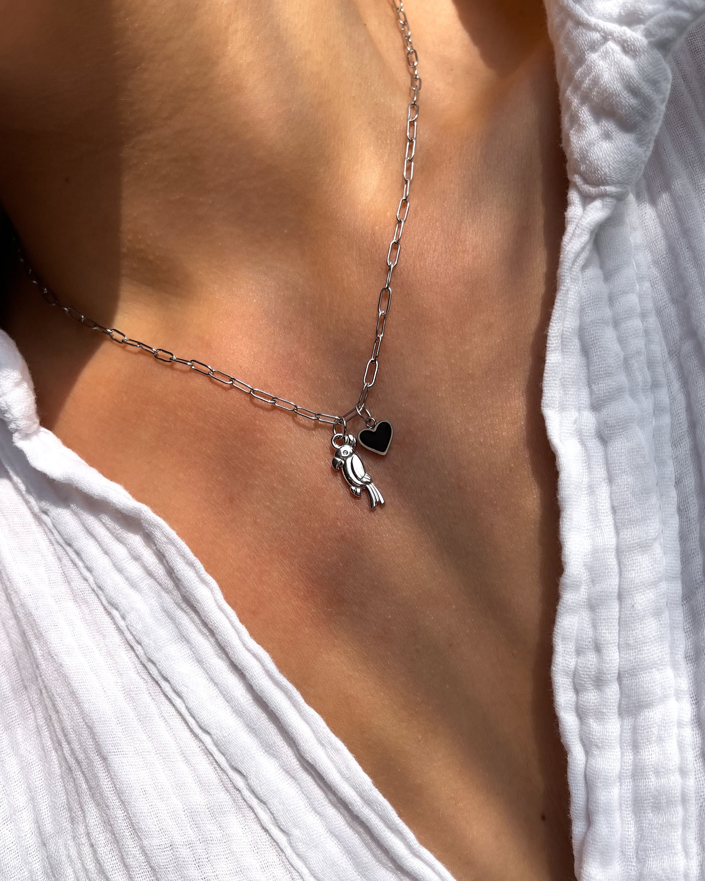 Charm Black Heart