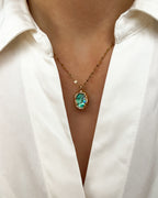 Halskette Vintage Abalone Shell