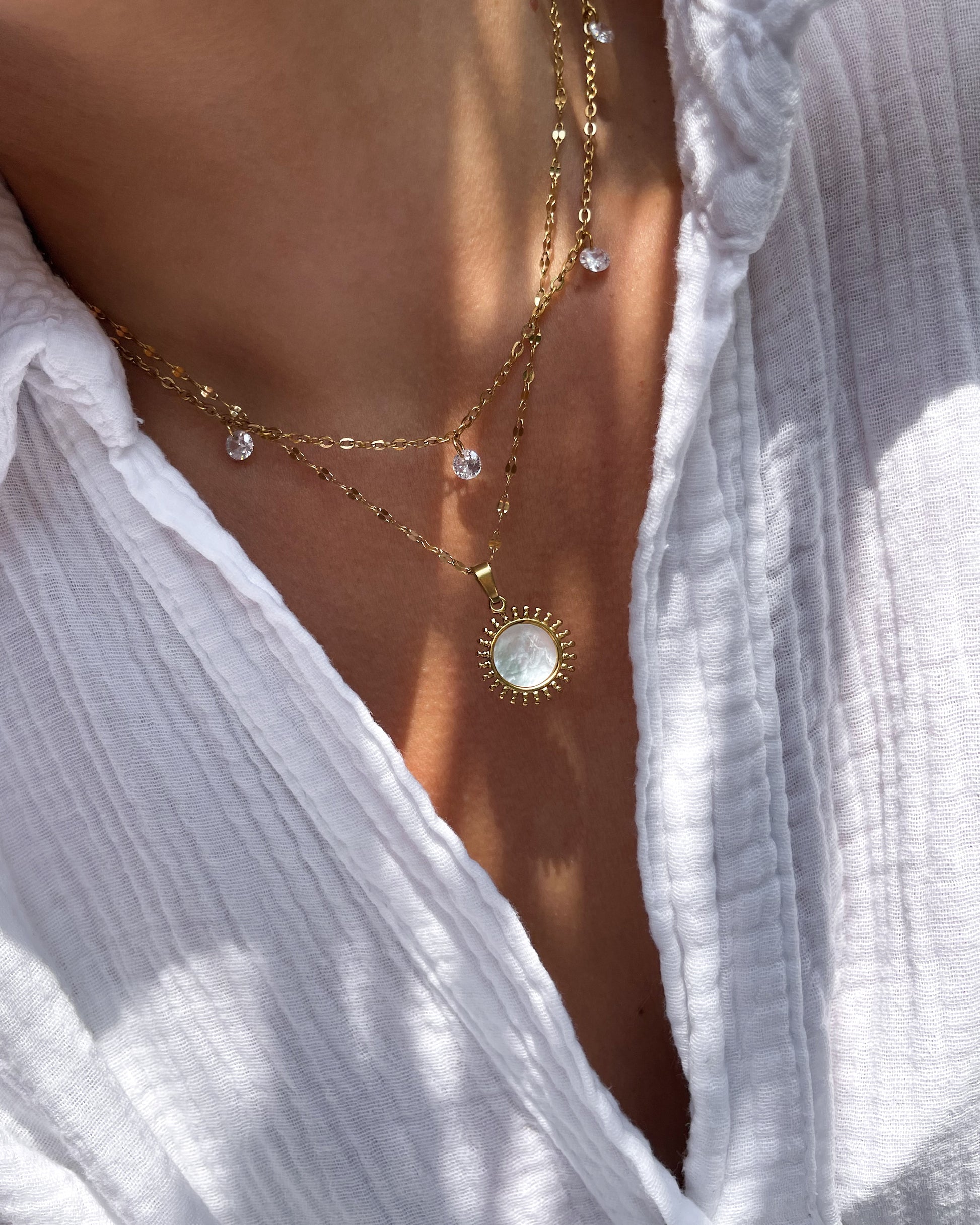 Charm Sun Shell Glow
