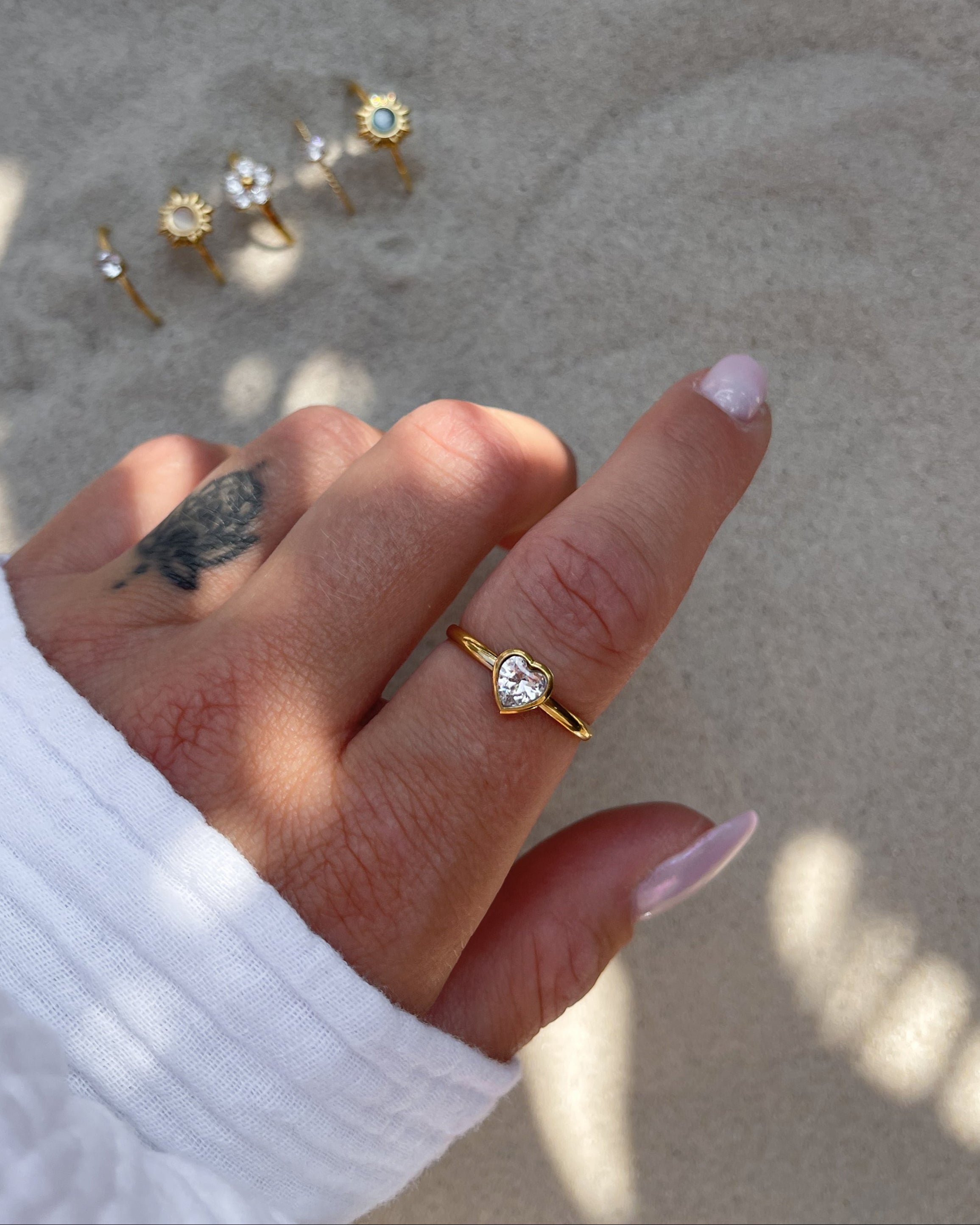 Ring Sparkle Heart