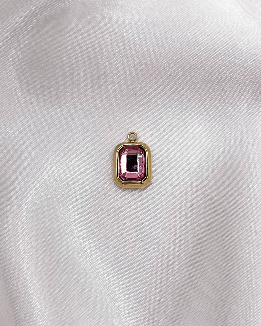 Charm Pink Gem